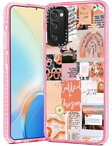 Toycamp Schutzhülle für Samsung Galaxy S20 FE 5G/S20 FE für Frauen, Vintage-Collage-Kunst-Design, Mädchen, Teenager, niedlicher Druck, 16,5 cm (6,5 Zoll) von Toycamp