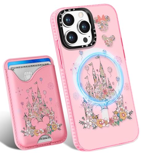 Toycamp Schutzhülle für iPhone 14 Pro Max – kompatibel mit Magsafe Kreditkartenhalter, Brieftasche, magnetisch, niedlich, für Damen, Teenager, Mädchen, Kawaii, Mädchen, einzigartiges Schloss-Design Toycamp Schutzhülle für iPhone 14 Pro Max – kompatibel mit Magsafe Kreditkartenhalter, Brieftasche, magnetisch, niedlich, für Damen, Teenager, Mädchen, Kawaii, Mädchen, einzigartiges Schloss-Design von Toycamp