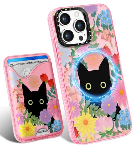 Toycamp Schutzhülle für iPhone 14 Pro Max – kompatibel mit Magsafe Kreditkartenhalter, Brieftasche, magnetisch, niedlich, für Damen, Teenager, Mädchen, Kawaii, Mädchen, einzigartiges Toycamp Schutzhülle für iPhone 14 Pro Max – kompatibel mit Magsafe Kreditkartenhalter, Brieftasche, magnetisch, niedlich, für Damen, Teenager, Mädchen, Kawaii, Mädchen, einzigartiges von Toycamp