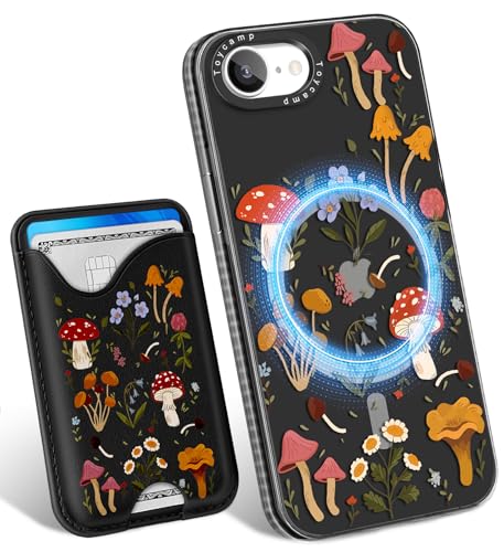 Toycamp Schutzhülle für iPhone 16e, 15,4 cm (6,1 Zoll), kompatibel mit Magsafe-Kreditkartenhalter, magnetisch, niedlich, für Damen, Teenager, Mädchen, Kawaii, Mädchen, einzigartiges Design, Handyhülle von Toycamp