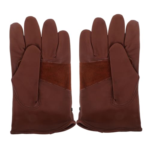 Toyvian 1 Paar Anti-verbrühungs-handschuhe Zum Grillen Fleischhandschuhe Fahrradhandschuhe Für Motorräder Industriehandschuhe Gartenhandschuhe Grillhandschuhe Brown Oberschicht Rindsleder Toyvian 1 Paar Anti-verbrühungs-handschuhe Zum Grillen Fleischhandschuhe Fahrradhandschuhe Für Motorräder Industriehandschuhe Gartenhandschuhe Grillhandschuhe Brown Oberschicht Rindsleder von Toyvian