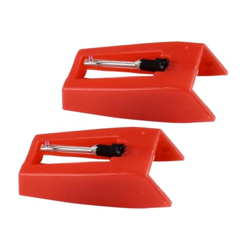 Toyvian 1 Paar Grammophonteile Nadel Werkzeug-vinyl Drehscheibe Abspielgerät Zubehör Stift Drehteller Rot Toyvian 1 Paar Grammophonteile Nadel Werkzeug-vinyl Drehscheibe Abspielgerät Zubehör Stift Drehteller Rot von Toyvian