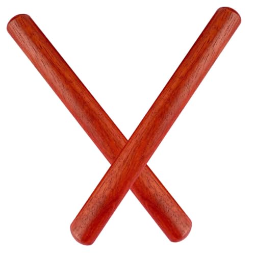 Toyvian 1 Paar Rhythmus Sticks Guiro Elektronisches Schlagzeug Bassschlägel Musikinstrumente Musikinstrumente Xylophon Trommelstöcke Claves Musikspielzeug Drum Machine von Toyvian
