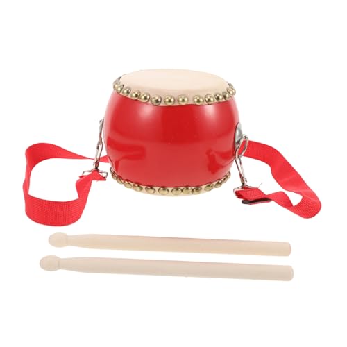 Toyvian 1 Satz Satz Schlaginstrumente Für Die Frühe Bildung Trommel Chinesische Trommel Kindertrommel Schlagzeug Trommeln Handtrommel Für Kleinkinder Plastik von Toyvian