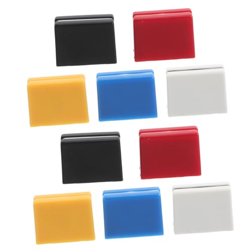 Toyvian 10 Stück Slider-fader-kappen, Mixer-ersatz-fader-knöpfe Für Audio-konsole, Soundboard, Mischpult, Einfache Installation, Zubehör Toyvian 10 Stück Slider-fader-kappen, Mixer-ersatz-fader-knöpfe Für Audio-konsole, Soundboard, Mischpult, Einfache Installation, Zubehör von Toyvian