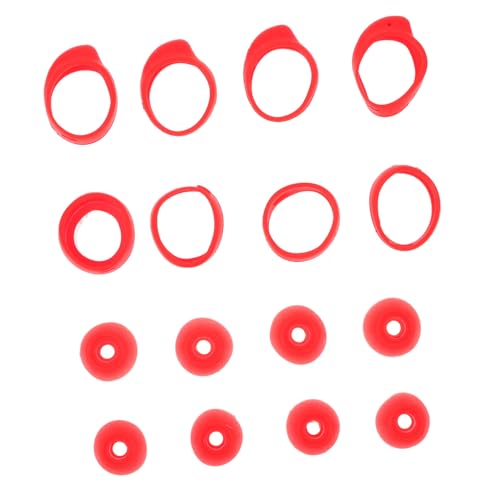 Toyvian 16 Stück -Headset -Stecker Zubehör Wiki Knospen Ersatz-Ohrstöpsel Schaum Galaxis TIPP Headset-Stecker Kopfhörer-Schutzstöpsel Silikonstopfen Ersatz für Ohrstöpsel rot Toyvian 16 Stück -Headset -Stecker Zubehör Wiki Knospen Ersatz-Ohrstöpsel Schaum Galaxis TIPP Headset-Stecker Kopfhörer-Schutzstöpsel Silikonstopfen Ersatz für Ohrstöpsel rot von Toyvian