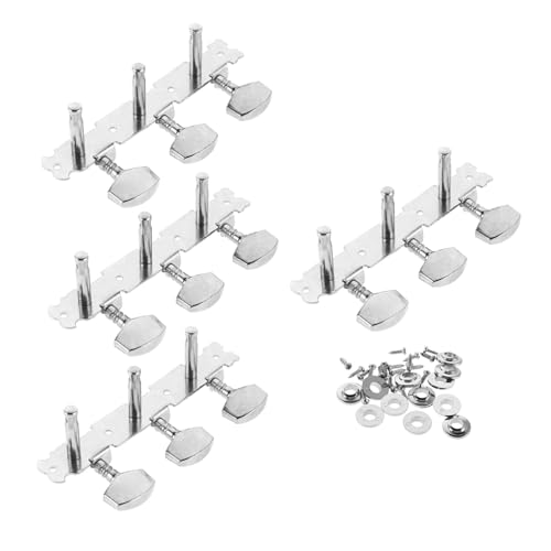 Toyvian 2 Sätze Gitarrentuner E-Gitarren-Maschine Stimmgeräte für Gitarre Guitar Tuning Peg E -Gitarrenknöpfe Stimmwirbel-Mechanikknöpfe Gitarrenverriegelungstuner Metall Silber Toyvian 2 Sätze Gitarrentuner E-Gitarren-Maschine Stimmgeräte für Gitarre Guitar Tuning Peg E -Gitarrenknöpfe Stimmwirbel-Mechanikknöpfe Gitarrenverriegelungstuner Metall Silber von Toyvian