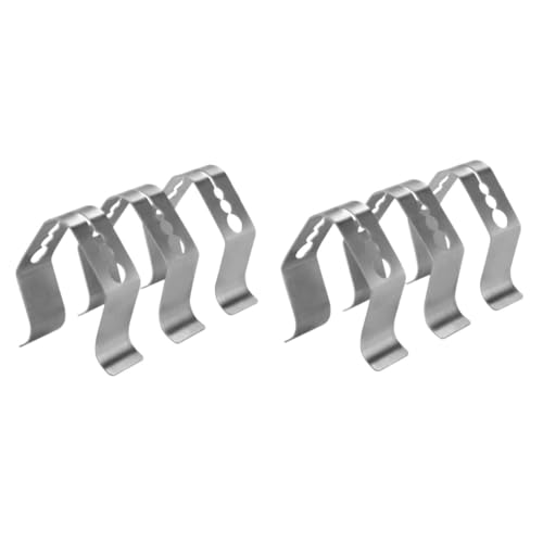Toyvian 2 Sätze Sicherungsclip Grills Für Den Außenbereich Grillclip Fleischsonde Kochthermometerhalter Kit Klemme Grilltemperatursondenclip Grillzubehör Edelstahl Silber 3 STÜCKE * 2 Toyvian 2 Sätze Sicherungsclip Grills Für Den Außenbereich Grillclip Fleischsonde Kochthermometerhalter Kit Klemme Grilltemperatursondenclip Grillzubehör Edelstahl Silber 3 STÜCKE * 2 von Toyvian