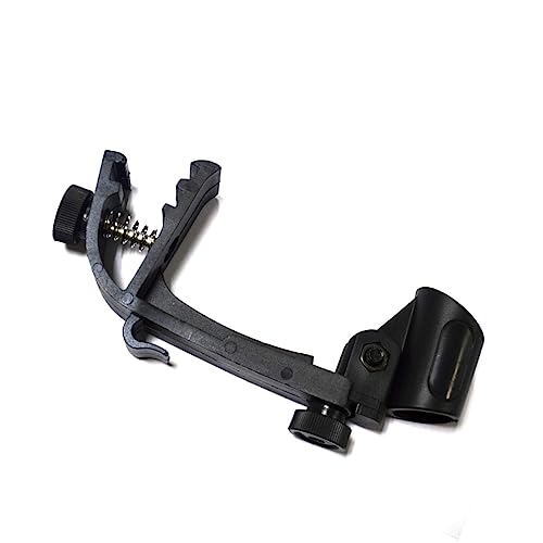 Toyvian 2 Stücke Einstellbare Clip Für Mikrofon Anti Schock Mikrofon Ausrüstung Trommel Clip Mikrofon Halter Mikrofon Trommel Ausrüstung Schwarz von Toyvian