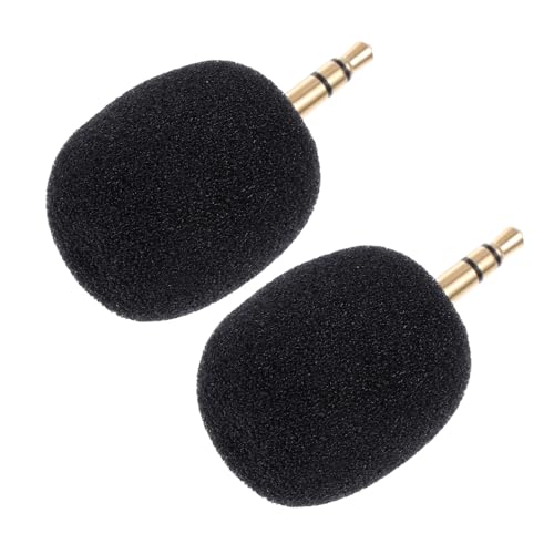 Toyvian 2Stücke Mini Mikrofon für Mobiltelefone Plug Play Tragbares Lavalier Mikrofon mit Rauschunterdrückung für Vlogs Live Sendungen und Sprachaufnahmen Schwarz Toyvian 2Stücke Mini Mikrofon für Mobiltelefone Plug Play Tragbares Lavalier Mikrofon mit Rauschunterdrückung für Vlogs Live Sendungen und Sprachaufnahmen Schwarz von Toyvian