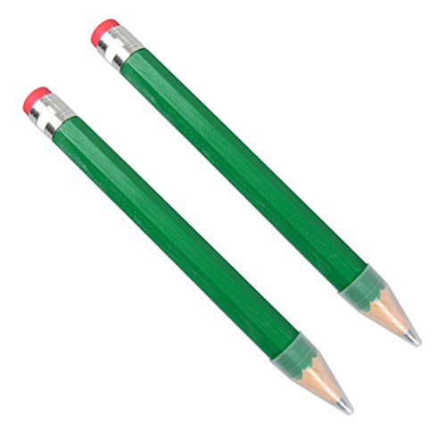 Toyvian 2-teiliges Riesen-bleistiftset – 33 Cm Lange Zeichen- Und Schreibstifte Mit Großem Radiergummi – Hochwertige Holzstifte Für Kunst Und Bildung von Toyvian