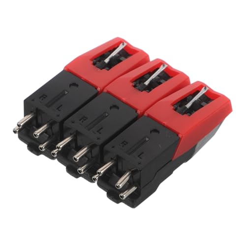 Toyvian 3pcs Universal Record Player Nadel Stylus Ersatzplättung Mit Piezoelektrischem Keramik- Und Tipp -plattenspieler -zubehör von Toyvian