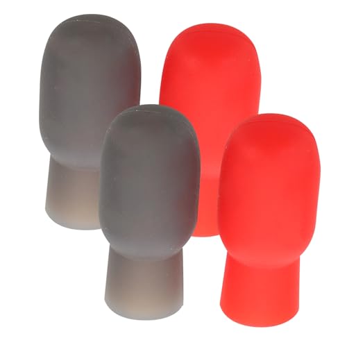 Toyvian 4-teilige Drumstick-übungsspitzen Silikon-drumstick-kappen Geräuschreduzierende Drumstick-enden Für Schlagzeug-übungszubehör Toyvian 4-teilige Drumstick-übungsspitzen Silikon-drumstick-kappen Geräuschreduzierende Drumstick-enden Für Schlagzeug-übungszubehör von Toyvian