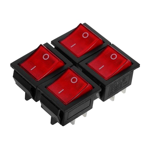 Toyvian 4 Stücke Wippschalter Generator Zubehör Elektrische Schalter Generator Umwandlung Schalter Generator Schalter Kippschalter Bye Toyvian 4 Stücke Wippschalter Generator Zubehör Elektrische Schalter Generator Umwandlung Schalter Generator Schalter Kippschalter Bye von Toyvian
