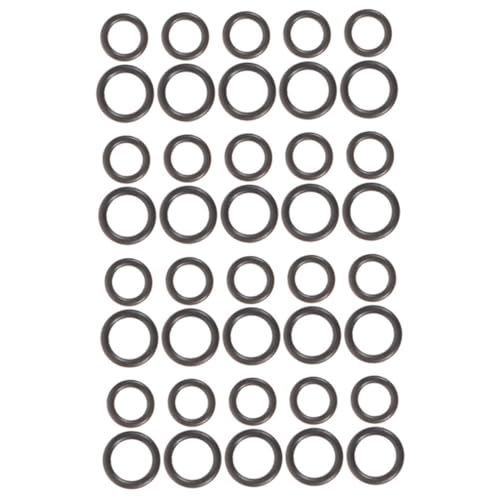 Toyvian 40Stücke Ringe Dichtungsringe Verschiedenen Hitzebeständig und Ölbeständig für Hochdruckreiniger und Sanitäranwendungen Tragbar Toyvian 40Stücke Ringe Dichtungsringe Verschiedenen Hitzebeständig und Ölbeständig für Hochdruckreiniger und Sanitäranwendungen Tragbar von Toyvian