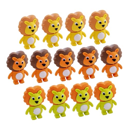 Toyvian 48 Stück Kleiner Radiergummi Radiergummis Tiere Willkürlich Tierrotler Ausstellung Zufälliges Zeugs Überraschung Mausschleifer Mini-radierer Gekneteter Radiergummi von Toyvian