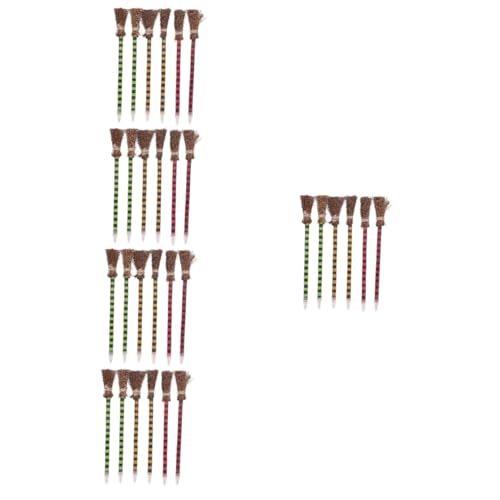Toyvian 5 Sätze Hexenbesen-bleistift Kind Mini Halloween-partygeschenke Groß Farbig Besenschreibstifte Besenstifte Briefpapier Schreibutensilien Buche 6 Stück * 5 Toyvian 5 Sätze Hexenbesen-bleistift Kind Mini Halloween-partygeschenke Groß Farbig Besenschreibstifte Besenstifte Briefpapier Schreibutensilien Buche 6 Stück * 5 von Toyvian