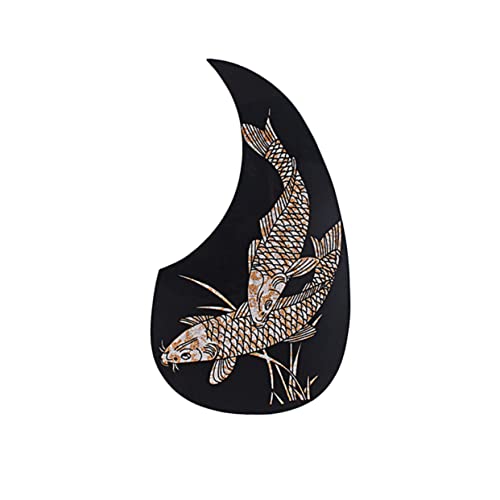 Toyvian Gitarren Schlagbrett Gitarren Deko Benutzerdefinierte Schlagbretter Gitarre Pickguard Platte Nagelaufkleber Aufkleber Schlagbrett Mit Weißem Fischmuster für Akustikgitarre Toyvian Gitarren Schlagbrett Gitarren Deko Benutzerdefinierte Schlagbretter Gitarre Pickguard Platte Nagelaufkleber Aufkleber Schlagbrett Mit Weißem Fischmuster für Akustikgitarre von Toyvian