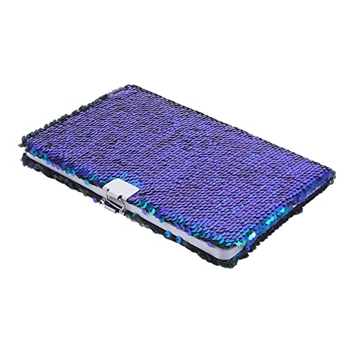 Toyvian Notizbuch mit Pailletten Glitzer-Notizbücher Hefte für die Schule Bling-Bling-Notizbuch kreativer Pailletten-Notizblock süße notizbücher für die schule Papier Blue Toyvian Notizbuch mit Pailletten Glitzer-Notizbücher Hefte für die Schule Bling-Bling-Notizbuch kreativer Pailletten-Notizblock süße notizbücher für die schule Papier Blue von Toyvian