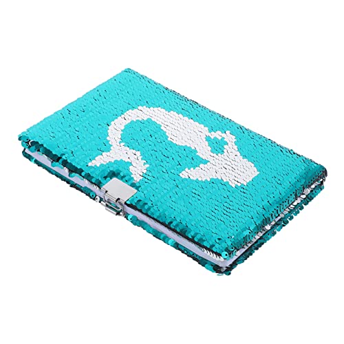 Toyvian Notizbuch mit Pailletten entzückender notizblock Notizbücher notizbuch Spiralnotizbuch mit Kunststoffeinband süße Notizblöcke für Mädchen Papier Green Toyvian Notizbuch mit Pailletten entzückender notizblock Notizbücher notizbuch Spiralnotizbuch mit Kunststoffeinband süße Notizblöcke für Mädchen Papier Green von Toyvian