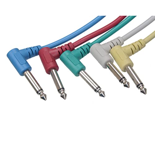 Toyvian Pack Geräuscharme Gitarrenkabel Kurze Audio Verbindungskabel Für Effektpedale Farben Für Gitarre Und Bass Hohe Signalqualität Minimale Verlustleistung Toyvian Pack Geräuscharme Gitarrenkabel Kurze Audio Verbindungskabel Für Effektpedale Farben Für Gitarre Und Bass Hohe Signalqualität Minimale Verlustleistung von Toyvian