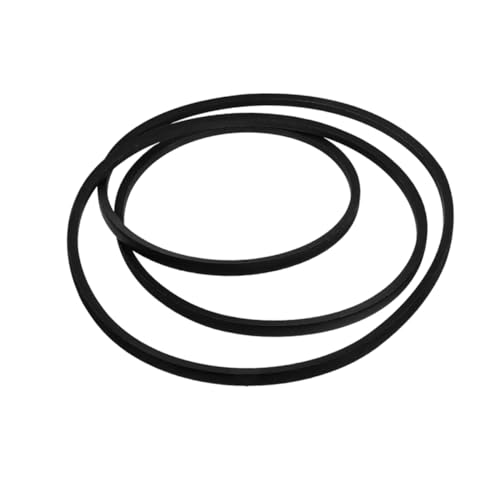 Toyvian Rasenmäherriemen Riemenscheibe Für Rasenmäher Elektrischer Rasenmäher Antriebsriemen Für Rasenmäher Radlager Für Rasenmäher Motordeckriemen Rasenmäher Kabel Black Gummi von Toyvian