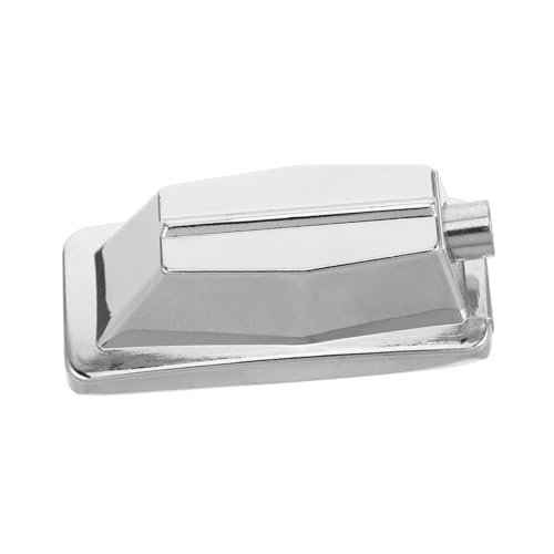 Toyvian Schlagzeug-Ohr Zubehör für elektrische Trommeln Instrumententeile Drum Rack Accessoires Snaredrum für Anfänger Schlagzeugständer Zubehör Snaredrum-Zubehör Metall Silver von Toyvian