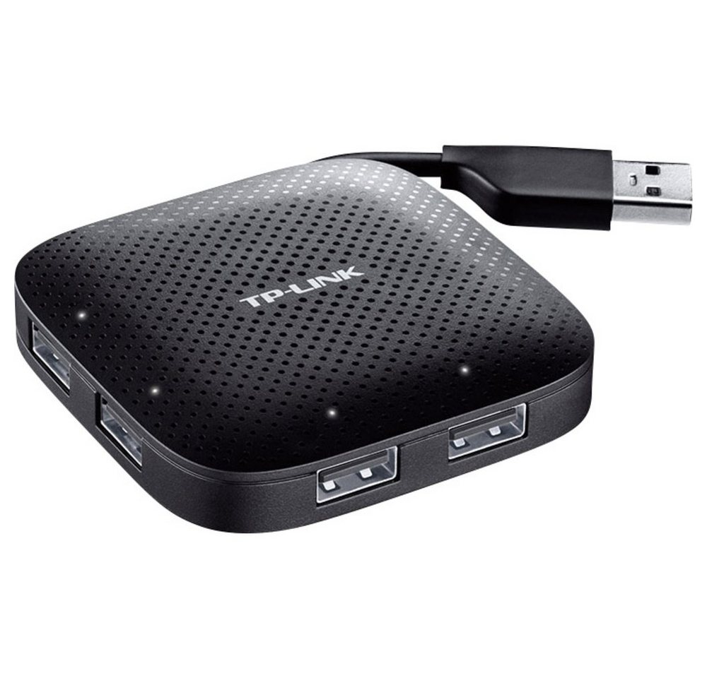tp-link USB-Verteiler TP-LINK UH400 4 Port USB 3.2 Gen 1-Hub (USB 3.0) Schwarz von Tp-Link