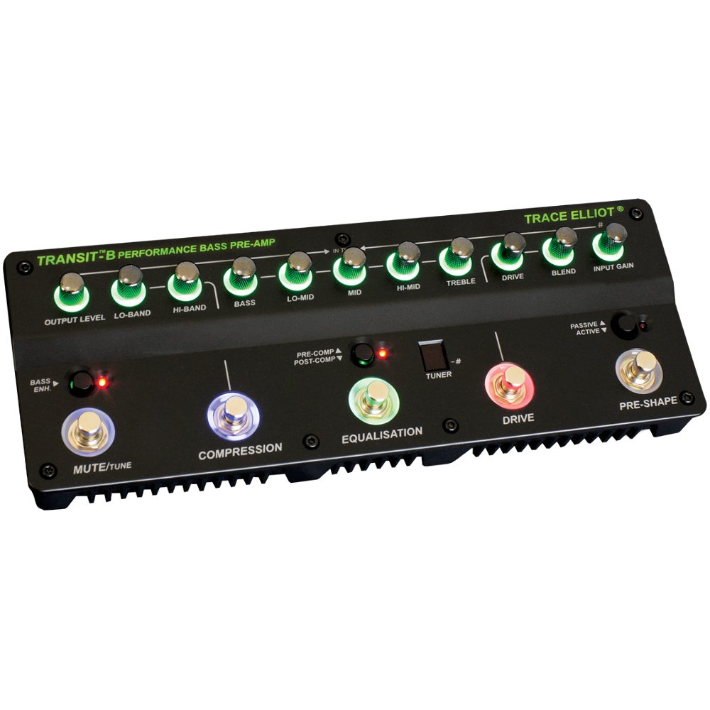 Trace Elliot Transit B Vorverstärker/Multi-Effekt-Pedal für E-Bass Trace Elliot Transit B Vorverstärker/Multi-Effekt-Pedal für E-Bass von Trace Elliot