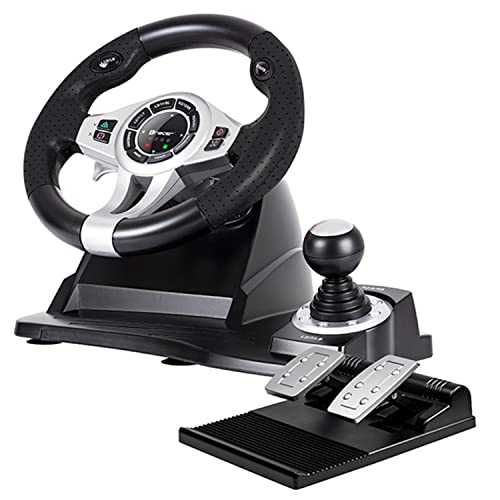 Tracer Roadster 4 in 1 Lenkrad für PC/PS3/PS4/Xone 2-Pedalset Ganghebel 270-Grad-Rotationswinkel Tracer Roadster 4 in 1 Lenkrad für PC/PS3/PS4/Xone 2-Pedalset Ganghebel 270-Grad-Rotationswinkel von Tracer