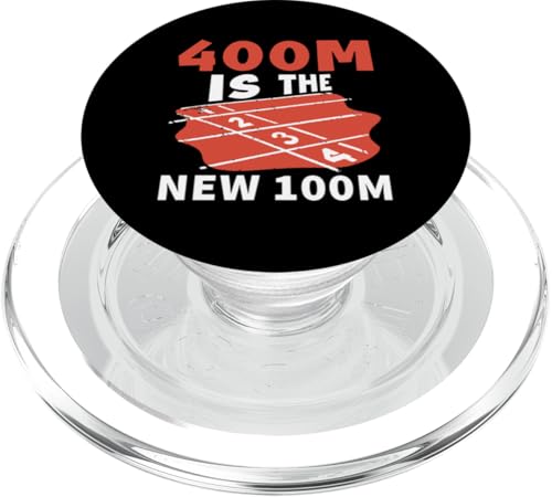 400 m ist die neue 100 m Leichtathletik PopSockets PopGrip für MagSafe von Track And Field Sports Designs For Athletes