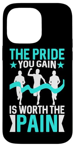 Der Stolz, den du erlangst, ist den Schmerz wert Hülle für iPhone 14 Pro Max Der Stolz, den du erlangst, ist den Schmerz wert Hülle für iPhone 14 Pro Max von Track And Field Sports Designs For Athletes