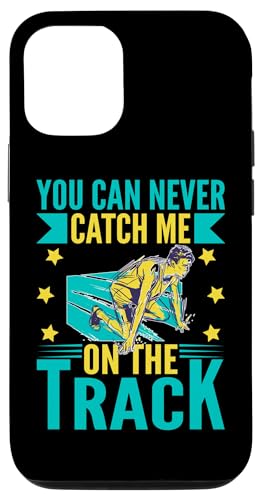Du kannst mich nie auf der Strecke erwischen Hülle für iPhone 12/12 Pro Du kannst mich nie auf der Strecke erwischen Hülle für iPhone 12/12 Pro von Track And Field Sports Designs For Athletes
