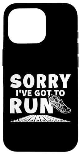 Entschuldigung, ich muss Leichtathletik laufen Hülle für iPhone 16 Pro Entschuldigung, ich muss Leichtathletik laufen Hülle für iPhone 16 Pro von Track And Field Sports Designs For Athletes