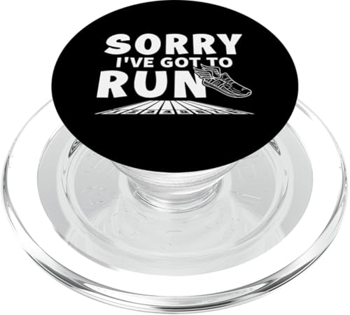 Entschuldigung, ich muss Leichtathletik laufen PopSockets PopGrip für MagSafe Entschuldigung, ich muss Leichtathletik laufen PopSockets PopGrip für MagSafe von Track And Field Sports Designs For Athletes