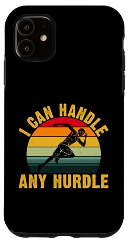 Ich kann jede Hürde bewältigen Hülle für iPhone 11 Ich kann jede Hürde bewältigen Hülle für iPhone 11 von Track And Field Sports Designs For Athletes