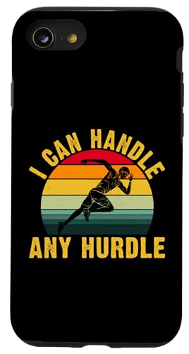 Ich kann jede Hürde bewältigen Hülle für iPhone SE (2020) / 7 / 8 von Track And Field Sports Designs For Athletes