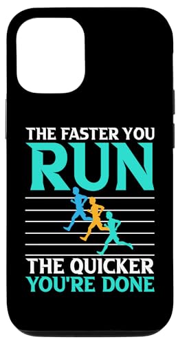 Je schneller Sie laufen, desto schneller sind Sie fertig Hülle für iPhone 12/12 Pro Je schneller Sie laufen, desto schneller sind Sie fertig Hülle für iPhone 12/12 Pro von Track And Field Sports Designs For Athletes