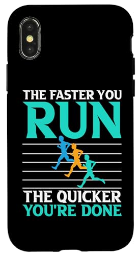 Je schneller Sie laufen, desto schneller sind Sie fertig Hülle für iPhone X/XS Je schneller Sie laufen, desto schneller sind Sie fertig Hülle für iPhone X/XS von Track And Field Sports Designs For Athletes