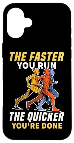 Je schneller Sie laufen, desto schneller sind Sie fertig zum Laufen Hülle für iPhone 16 Plus Je schneller Sie laufen, desto schneller sind Sie fertig zum Laufen Hülle für iPhone 16 Plus von Track And Field Sports Designs For Athletes