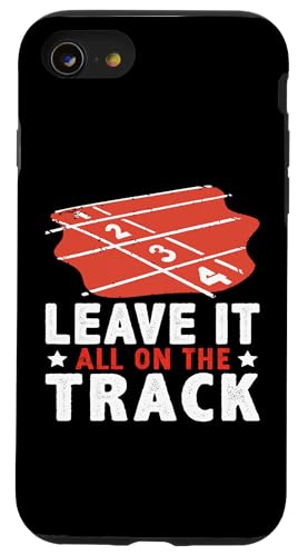 Lassen Sie es alles auf der Strecke und dem Feld Hülle für iPhone SE (2020) / 7 / 8 von Track And Field Sports Designs For Athletes