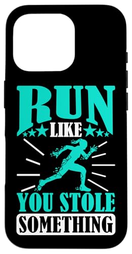 Lauf, als hättest du etwas gestohlen Hülle für iPhone 16 Pro Lauf, als hättest du etwas gestohlen Hülle für iPhone 16 Pro von Track And Field Sports Designs For Athletes
