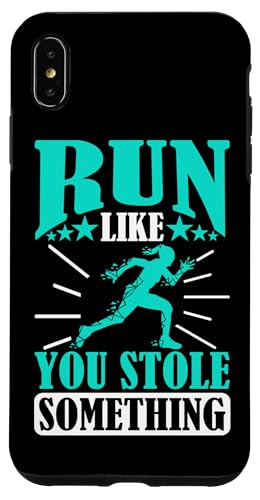 Lauf, als hättest du etwas gestohlen Hülle für iPhone XS Max Lauf, als hättest du etwas gestohlen Hülle für iPhone XS Max von Track And Field Sports Designs For Athletes