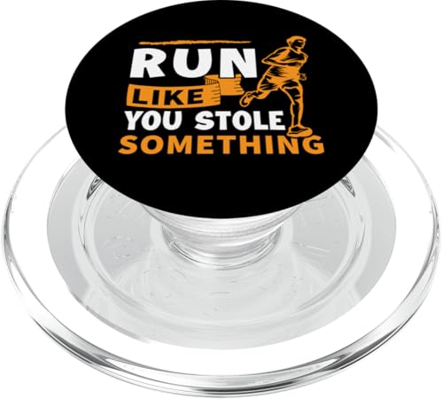Lauf, als hättest du etwas zum Laufen gestohlen PopSockets PopGrip für MagSafe Lauf, als hättest du etwas zum Laufen gestohlen PopSockets PopGrip für MagSafe von Track And Field Sports Designs For Athletes