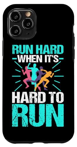 Laufen Sie hart, wenn es schwer zu laufen ist Hülle für iPhone 11 Pro Laufen Sie hart, wenn es schwer zu laufen ist Hülle für iPhone 11 Pro von Track And Field Sports Designs For Athletes