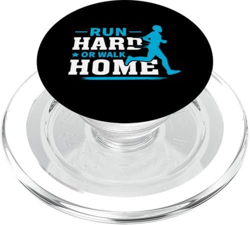 Laufen Sie hart oder gehen Sie nach Hause laufen PopSockets PopGrip für MagSafe Laufen Sie hart oder gehen Sie nach Hause laufen PopSockets PopGrip für MagSafe von Track And Field Sports Designs For Athletes