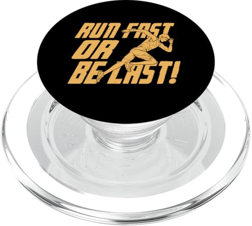 Laufen Sie schnell oder seien Sie letzt! Leichtathletik PopSockets PopGrip für MagSafe Laufen Sie schnell oder seien Sie letzt! Leichtathletik PopSockets PopGrip für MagSafe von Track And Field Sports Designs For Athletes
