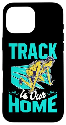 Track ist unser Zuhause Hülle für iPhone 16 Pro Max Track ist unser Zuhause Hülle für iPhone 16 Pro Max von Track And Field Sports Designs For Athletes