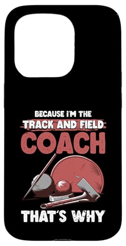 Leichtathletiktrainer Hülle für iPhone 15 Pro Leichtathletiktrainer Hülle für iPhone 15 Pro von Track and Field Coach Gifts