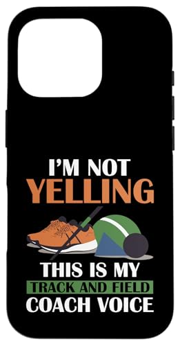 Leichtathletiktrainer Hülle für iPhone 16 Pro Leichtathletiktrainer Hülle für iPhone 16 Pro von Track and Field Coach Gifts